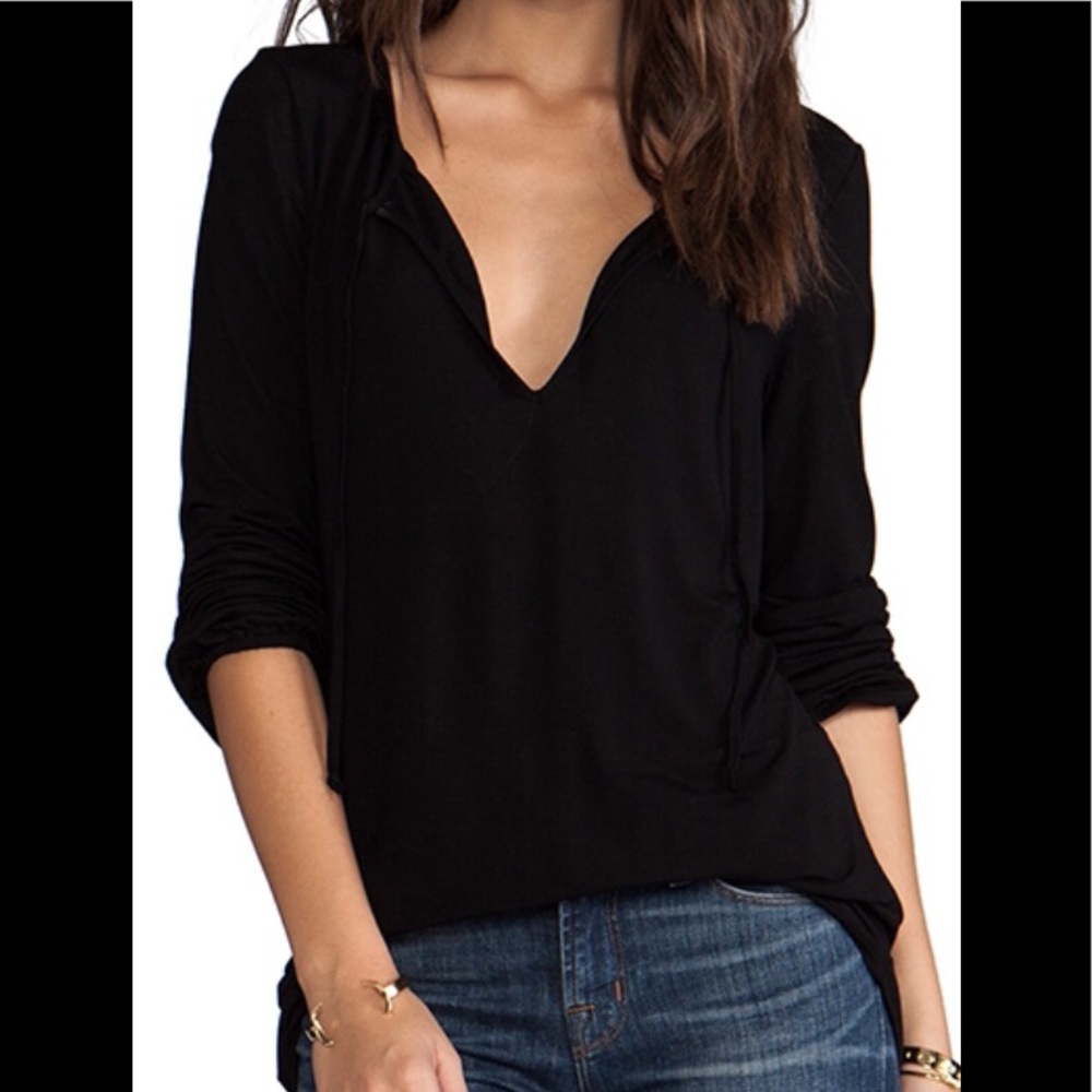 Y2K Michael Stars black long-sleeve- OSFM #2273